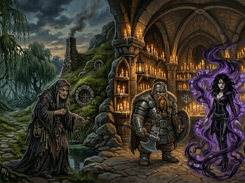 Session 64: The Witches, The Wolves, and the&nbsp;Dolmen